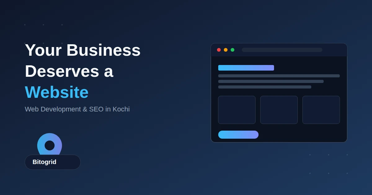 “My Business Doesn’t Have a Website Yet” — Here’s What That’s Really Costing You